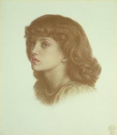 ロセッティ "May Morris" (1871)